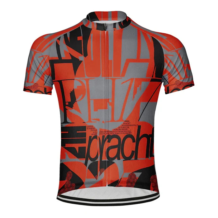 Customized Pracht Cycling Jersey Short Sleeve