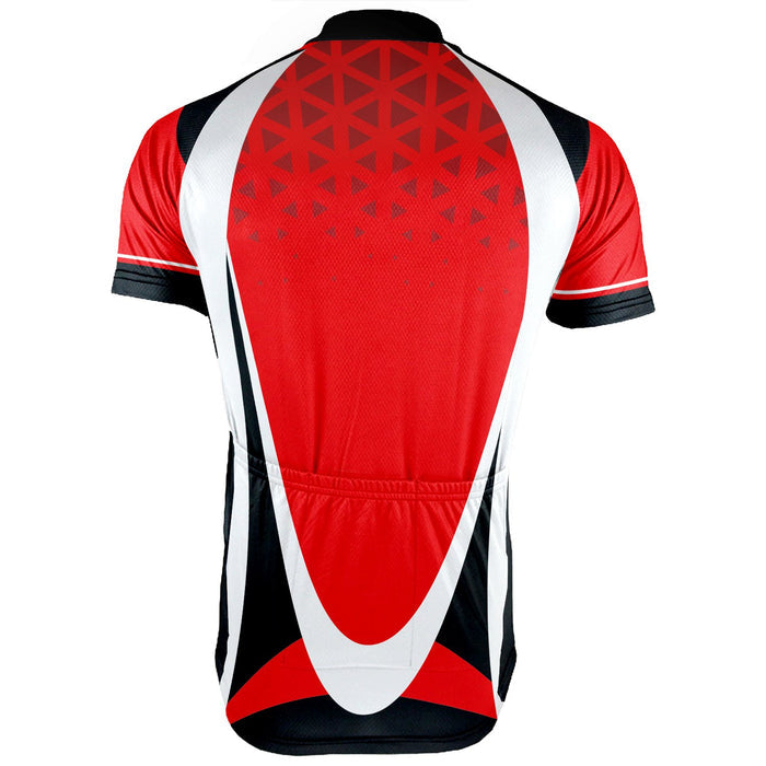 Customized Red Winter Thermal Fleece Short Sleeve For Men