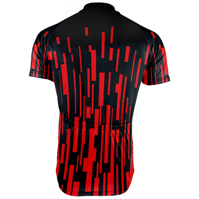 Customized Red Winter Thermal Fleece Short Sleeve For Men