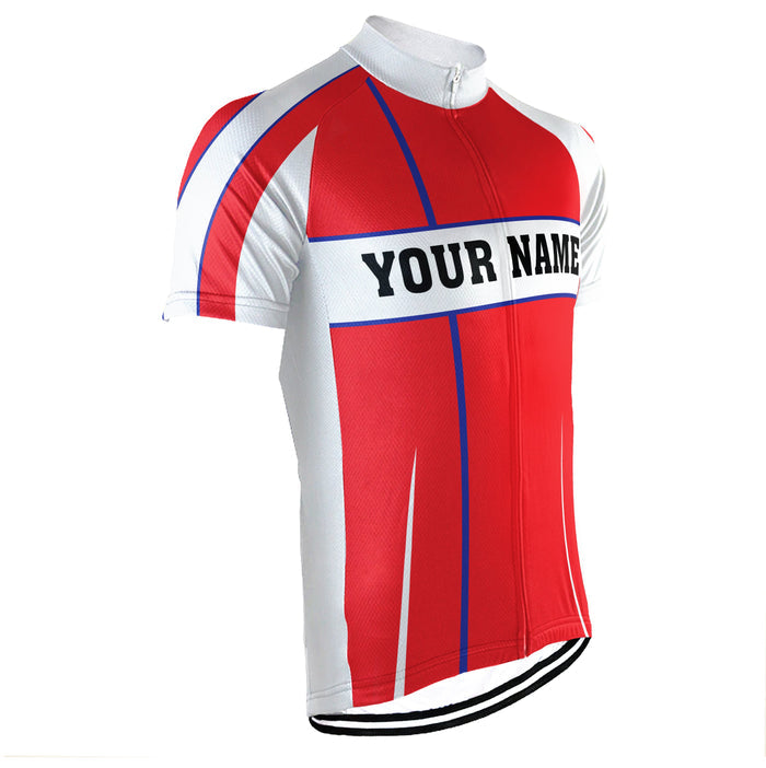 Customized Red Winter Thermal Fleece Short Sleeve For Men