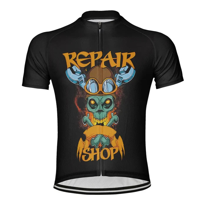 Customized Repair‌ ‌Shop Cycling Jersey Short Sleeve