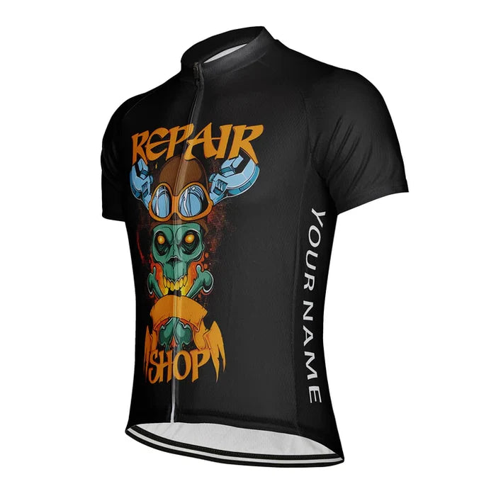 Customized Repair‌ ‌Shop Cycling Jersey Short Sleeve
