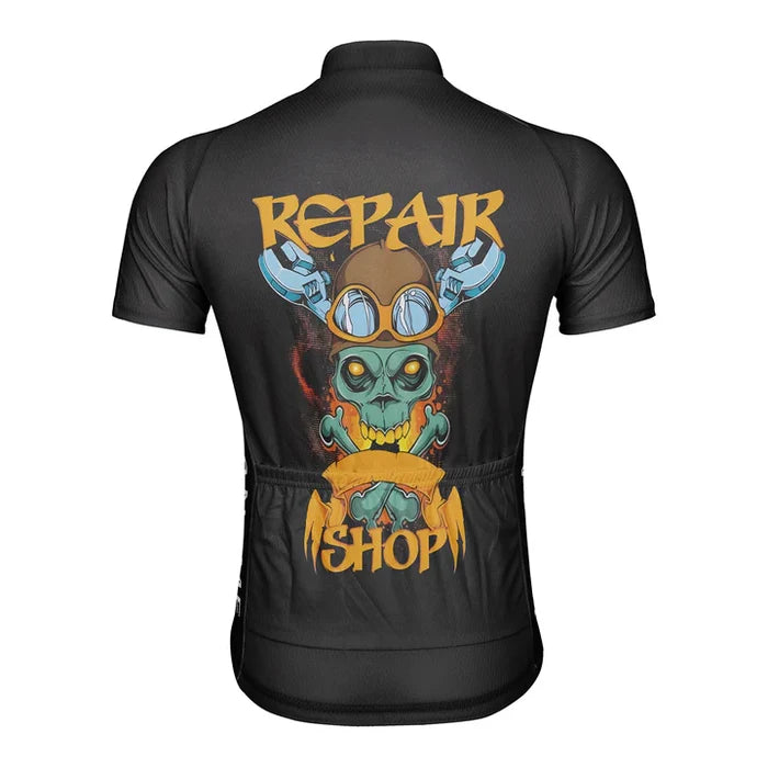 Customized Repair‌ ‌Shop Cycling Jersey Short Sleeve