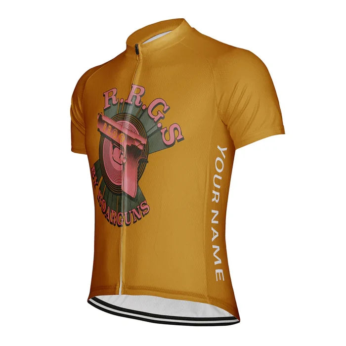 Customized Rrgs‌ By Roarguns Cycling Jersey Short Sleeve