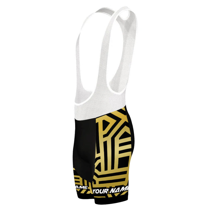 Customized Stripes Bib Shorts Cycling Bib Shorts for Men