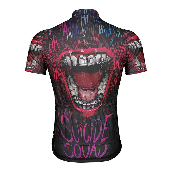 Customized Suicide Squad Cycling Jersey Short Sleeve