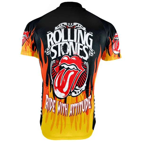 Customized The Stones Cycling Jersey For Men