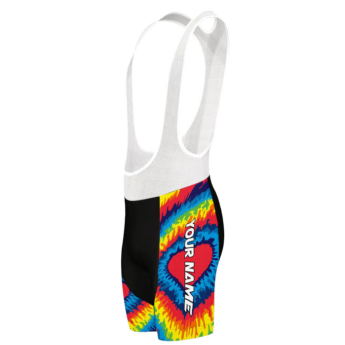 Customized Tie Dye Bib Shorts Cycling Bib Shorts for Men