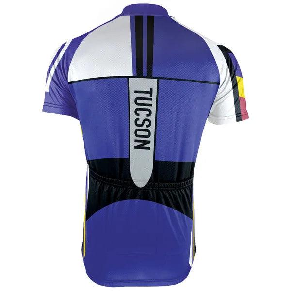 Customized Tucson Short Sleeve Cycling Jersey for Men