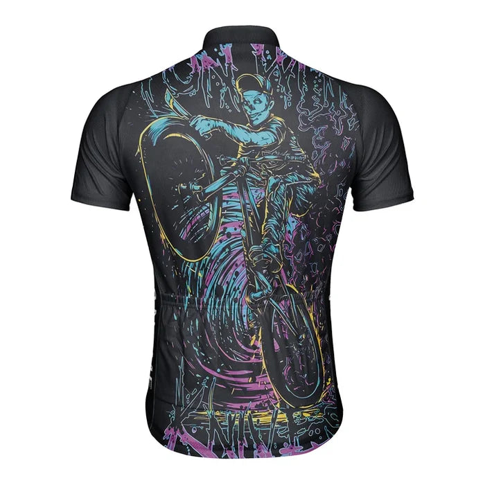 Customized Watch Out Slow Down Cycling Jersey Short Sleeve