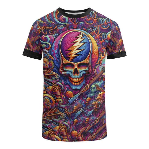 Grateful Dead 3D Print T-Shirt