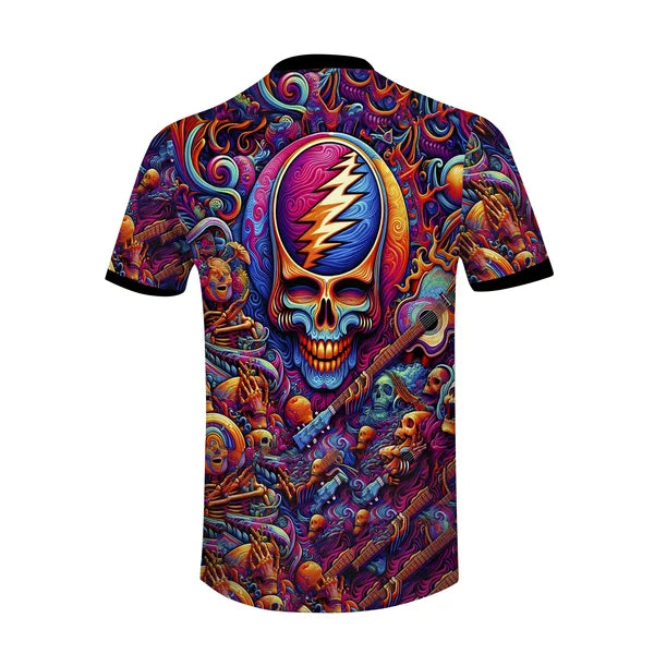 Grateful Dead 3D Print T-Shirt