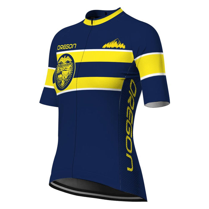 Oregon Short Sleeve Cycling Jersey for Women