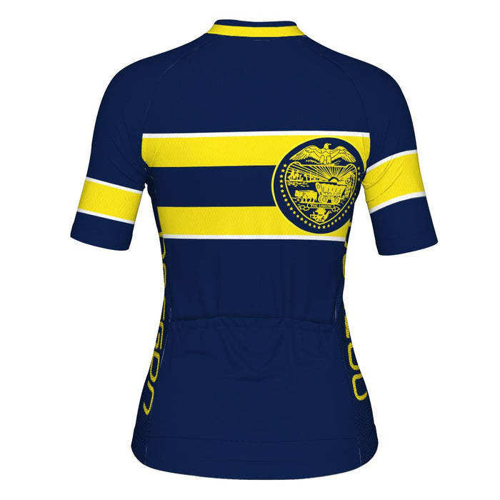 Oregon Short Sleeve Cycling Jersey for Women