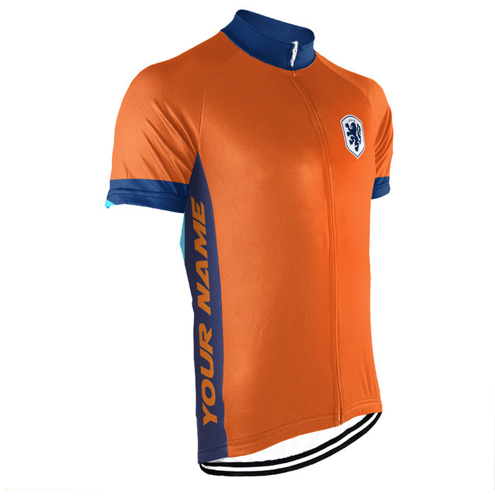 Personalized England Short Sleeve Cycling Jersey for Men