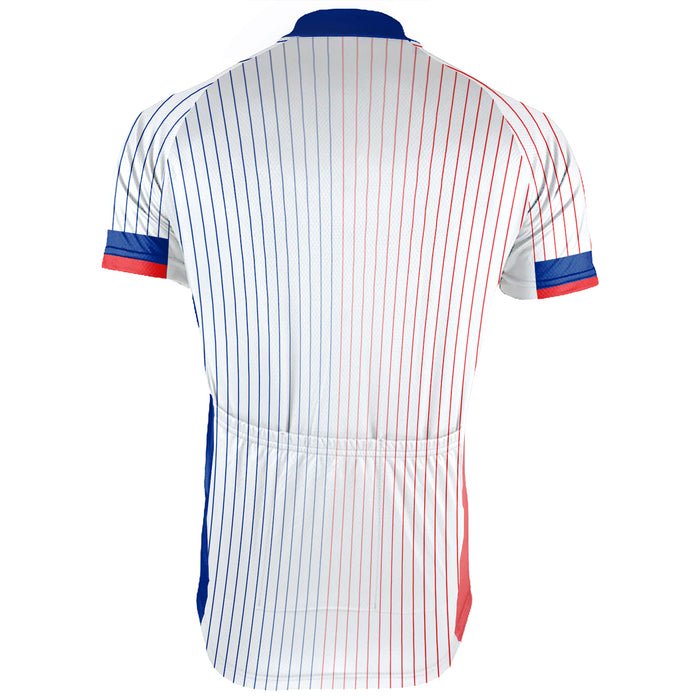 Personalized France Short Sleeve Cycling Jersey for Men