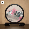 Traditional Chinese Suzhou Embroidery Ornament, Premium Souvenir, Exclusive Business Present Panda Embroidered Decor, Unique Birthday Gift-Paintingforhome